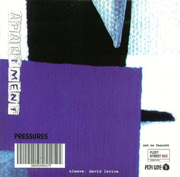 Apartment - Pressures / Ghost Of An Unforgivable Past - Used CD