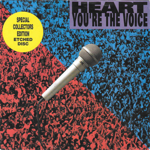Heart - You're The Voice - Used Vinyl Record 7"