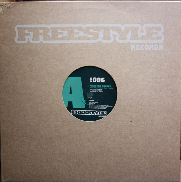Nick The Record - Latino Disco Para Tu E.P. - Used Vinyl Record 12"