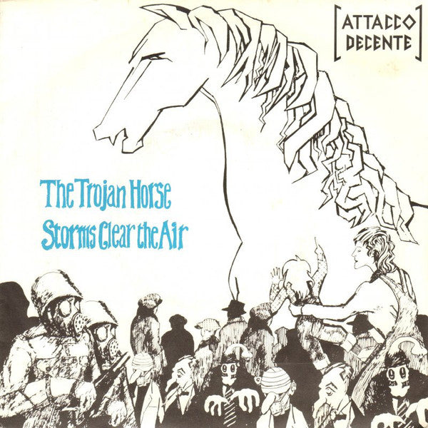 Attacco Decente - Trojan Horse - Used Vinyl Record 7"