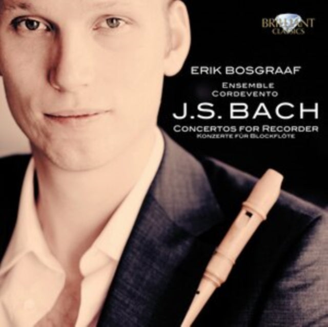 ERIK BOSGRAAF/ENSEMB - J.S. BACH CONCERTOS FOR RECOR - Vinyl Record