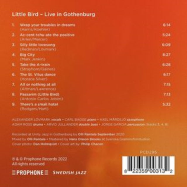 ALEXANDER LOVMARK; C - ALEXANDER LOVMARK LITTLE BIRD - CD