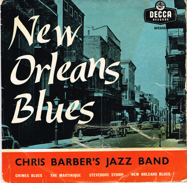 Chris Barber's Jazz - New Orleans Blues - Used Vinyl Record 7"