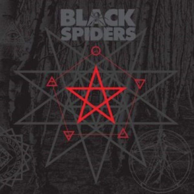 BLACK SPIDERS - (SILVER VINYL) - Vinyl Record VL