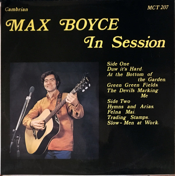 Max Boyce - In Session - Used Vinyl Record