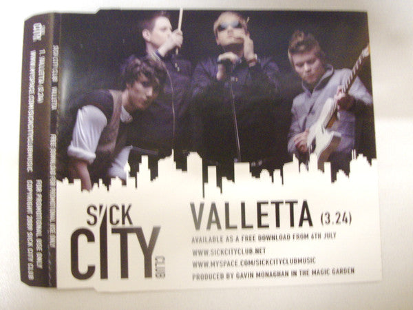 Sick City Club - Valletta - Used CD