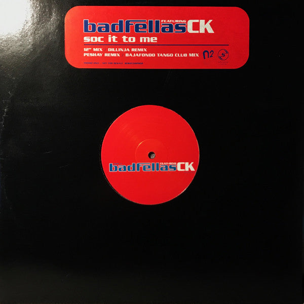 Badfellas - Soc It To Me - Used Vinyl Record 12"