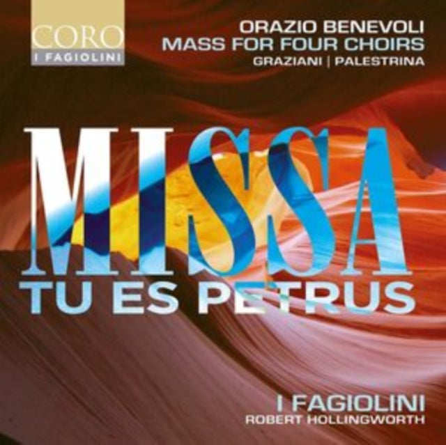 HOLLINGWORTH/I FAGIO - BENEVOLI - MISSA TU ES PETRUS - CD
