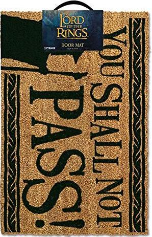 LORD OF THE RINGS - YOU SHALL NOT PASS (DOORMAT) - DMAT