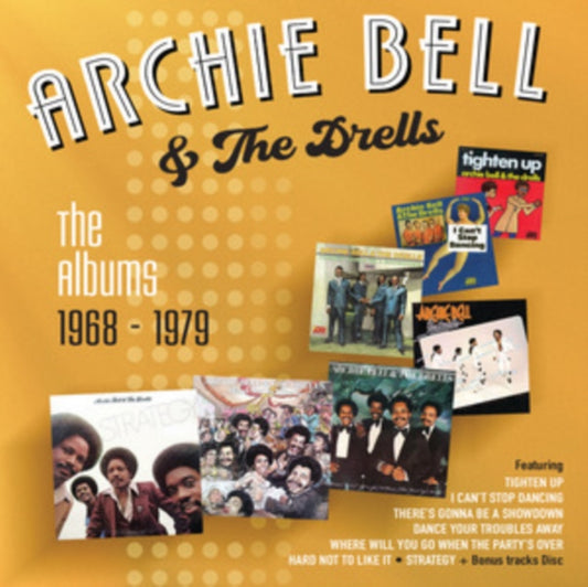 ARCHIE AND THE DREL - ALBUMS 1968-1979  THE 5CD CLAM - CDBX