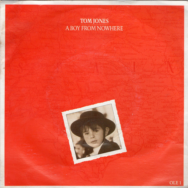Tom Jones - A Boy From Nowhere - Used Vinyl Record 7"