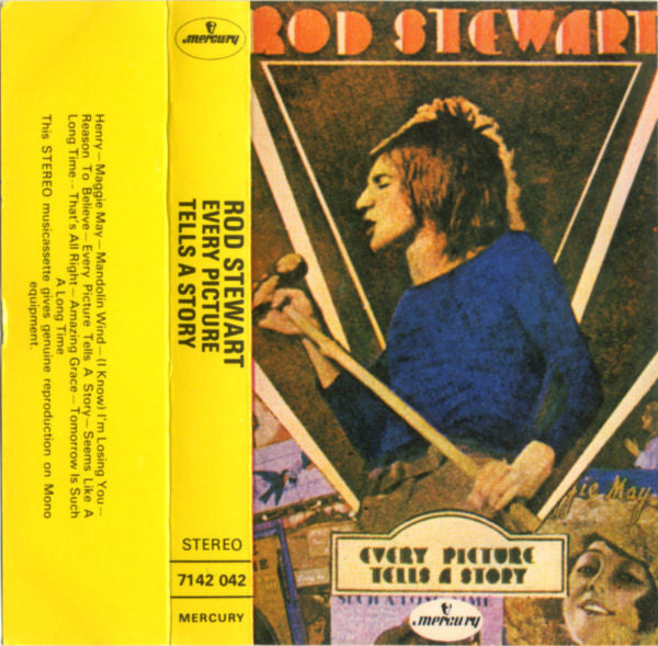 Rod Stewart - Every Picture Tells A Story - Used Cassette