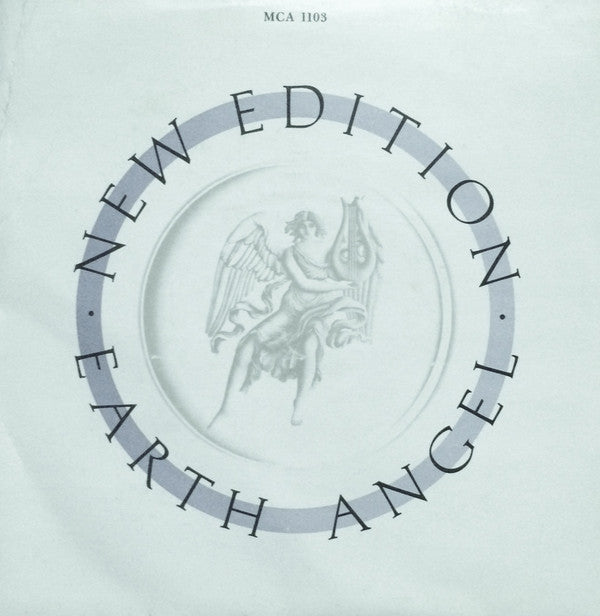 New Edition - Earth Angel - Used Vinyl Record 7"