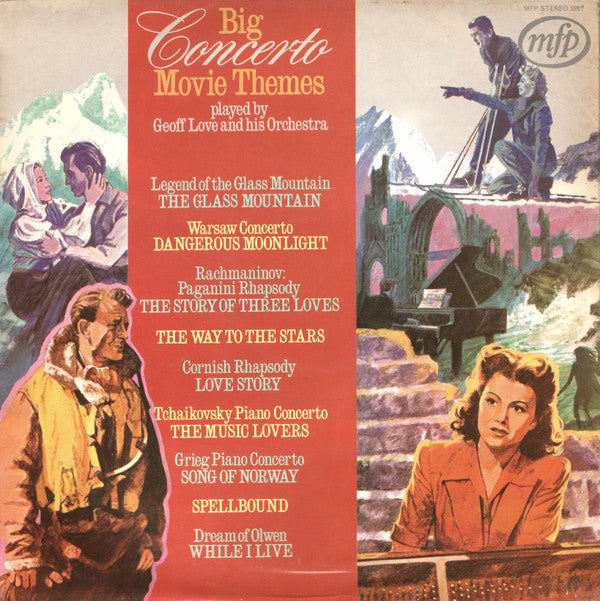 Geoff Love & His Orc - Big Concerto Movie Themes - Used Vinyl Record