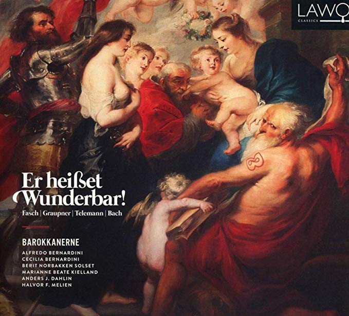 Barokkanerne - Fasch/Graupner/Telemann/Bach: Er Heißt Wunderbar! - CD
