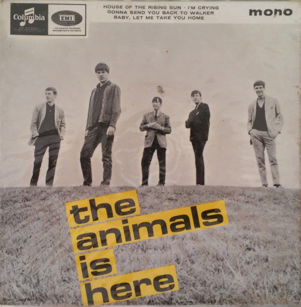 Animals - Is Here - Used Vinyl Record 7"