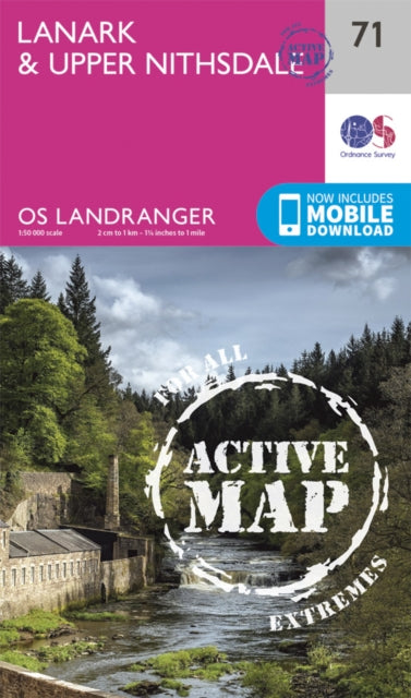 Ordnance Survey - Lanark & Upper Nithsdale : 071 - New Sheet map