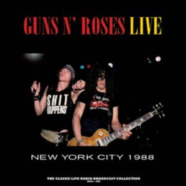 GUNS N ROSES - Live In New York City 1988 (Lagoon Vinyl) - Vinyl Recor