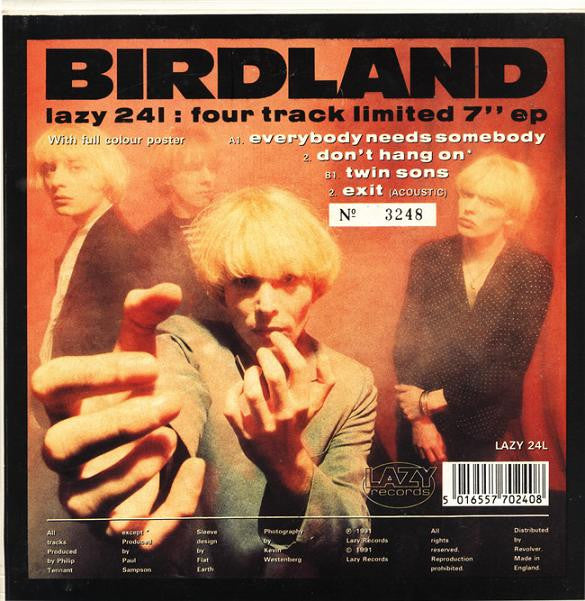Birdland - Everybody Needs Somebody - Used Vinyl Record 7"