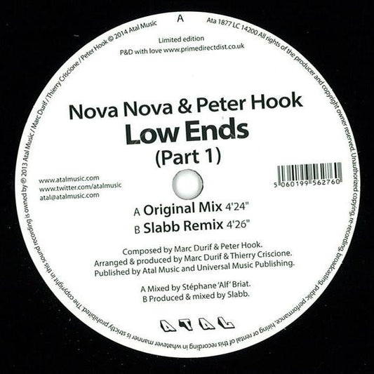 Nova Nova - Low Ends (Part 1) - New Vinyl Record 7"