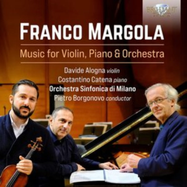 DAVIDE ALOGNA/COSTAN - MARGOLA MUSIC FOR VIOLIN  PIA - CD