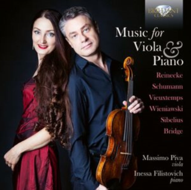 MASSIMO PIVA/INESSA - MUSIC FOR VIOLA & PIANO BY REI - CD