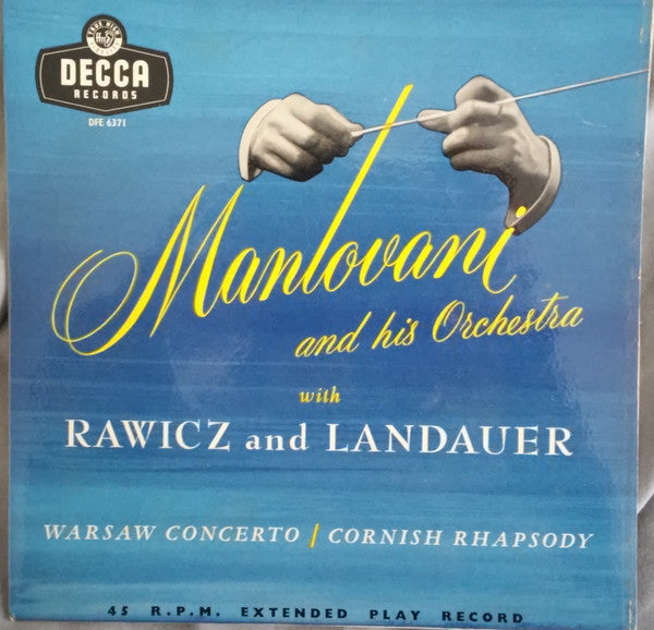 Mantovani And His Or - Warsaw Concerto / Cornish Rhapsody - Used Viny