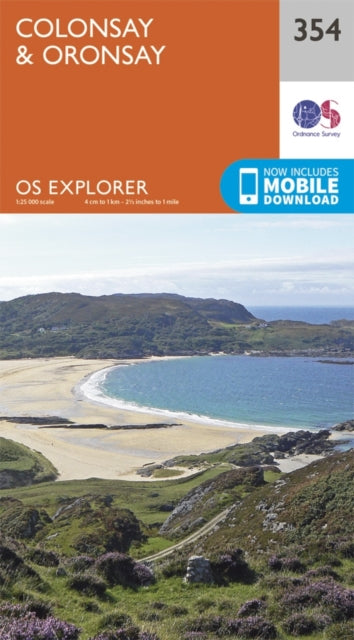 Ordnance Survey - Colonsay and Oronsay : 354 - New Sheet map