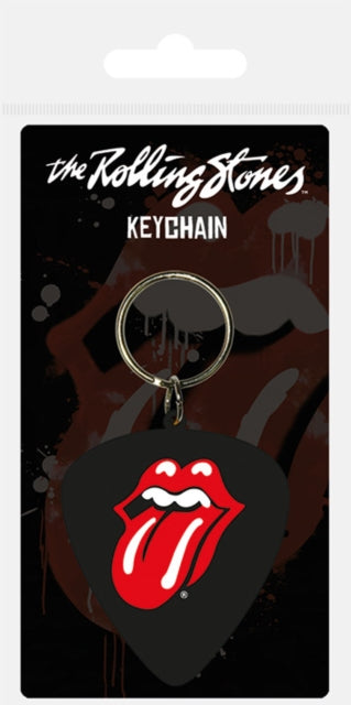 Rolling Stones - PVC Keyring Pl - keyrings - Keyr - Approx 60mm x 50mm