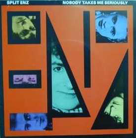 Split Enz - Nobody Takes Me Seriously - Used Vinyl Record 7"