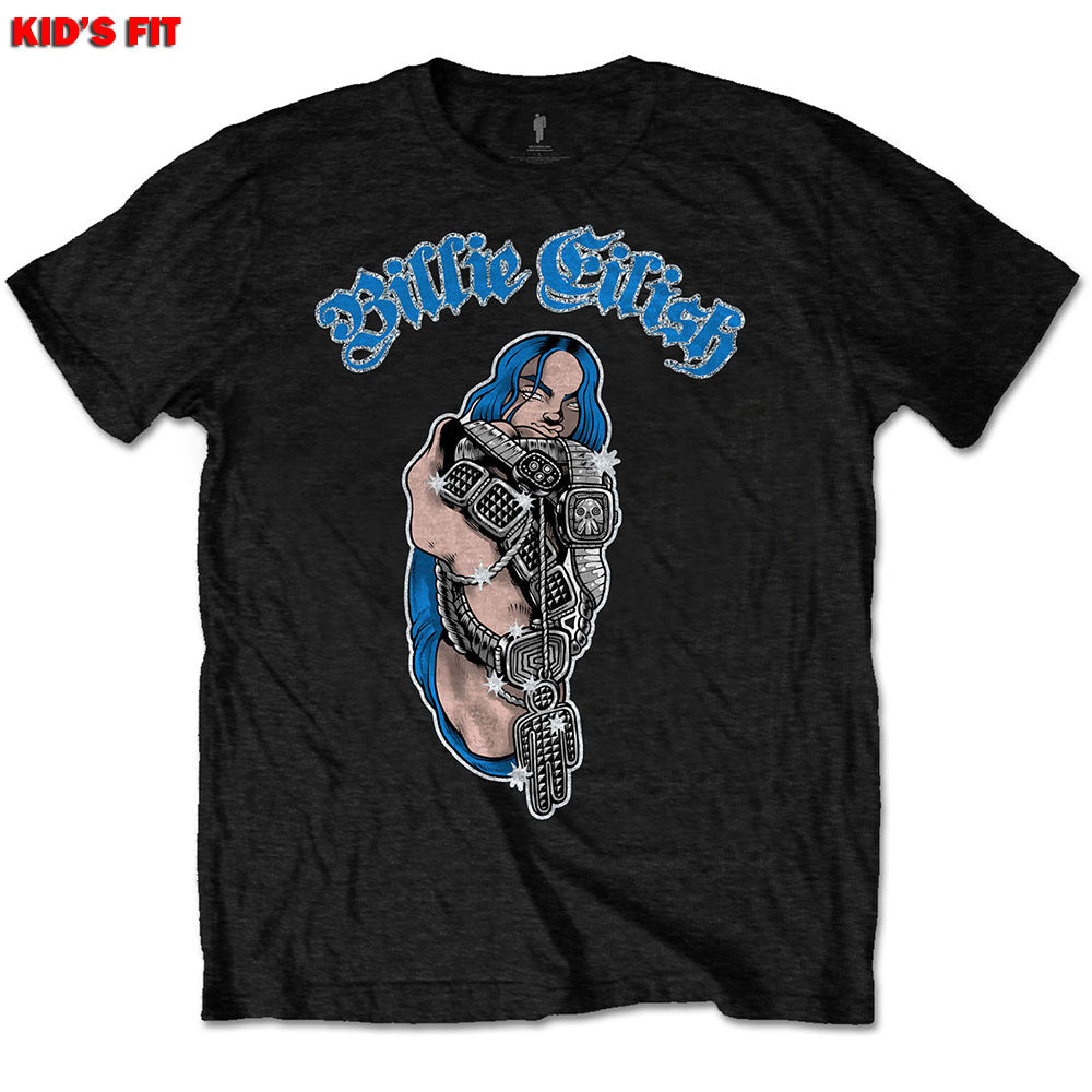 Billie Eilish - tshirt - Kids - Short Sleeves - 5-6 Years