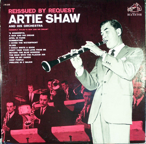 Artie Shaw And His O - Reissued By Request - Used Vinyl Record