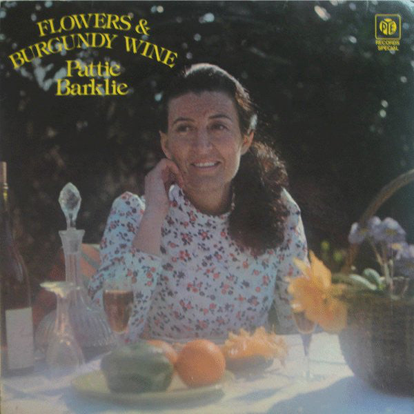 Pattie Barklie - Flowers & Burgundy Wine - Used Vinyl Record