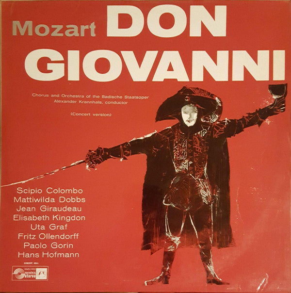 Wolfgang Amadeus Moz - Don Giovanni (Concert Version) - Used Vinyl R