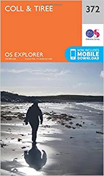 Ordnance Survey - Coll and Tiree : 372 - New Sheet map