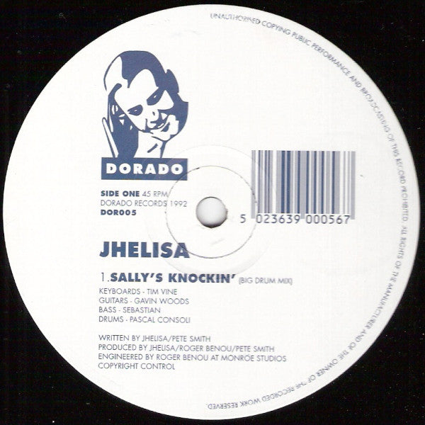 Jhelisa - Sally's Knockin' - Used Vinyl Record 12"