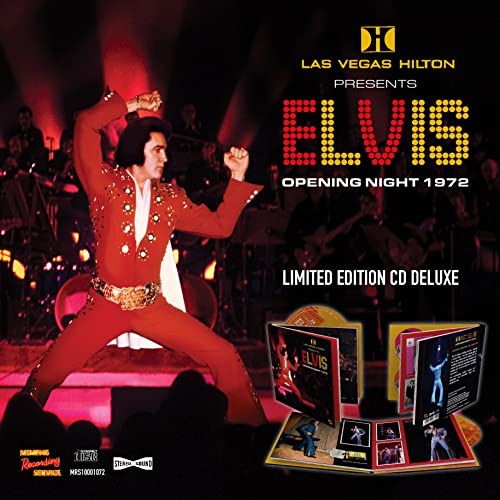 ELVIS PRESLEY - LAS VEGAS HILTON PRESENTS ELVIS - OPENING NIGHT 1972 -