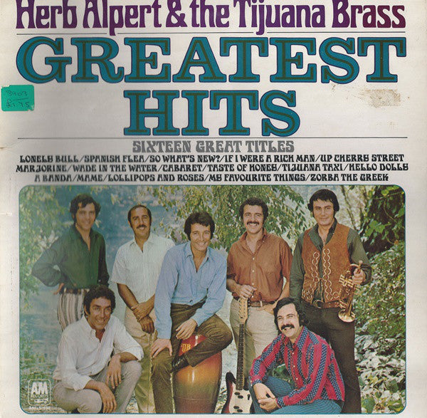Herb Alpert & The Ti - Greatest Hits (Sixteen Great Titles) - Used V