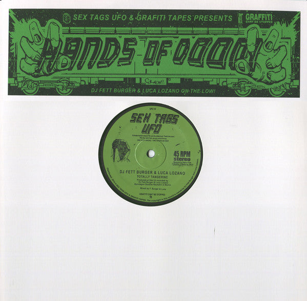 DJ Fett Burger - Hands Of Doom - Used Vinyl Record 12"