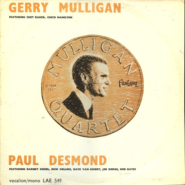 Gerry Mulligan Quart - - Paul Desmond Quintet - Used Vinyl Record
