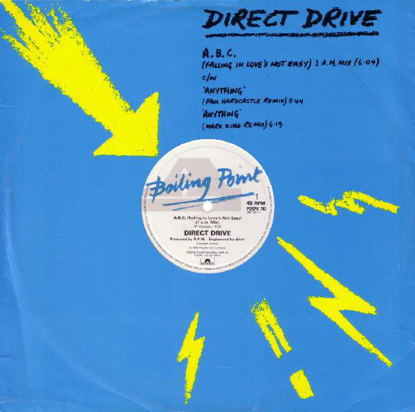 Direct Drive - A.B.C. (Falling In Love's Not Easy) - Used Vinyl Recor