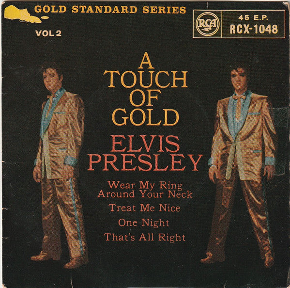 Elvis Presley - A Touch Of Gold - Vol.2 - Used Vinyl Record 7"