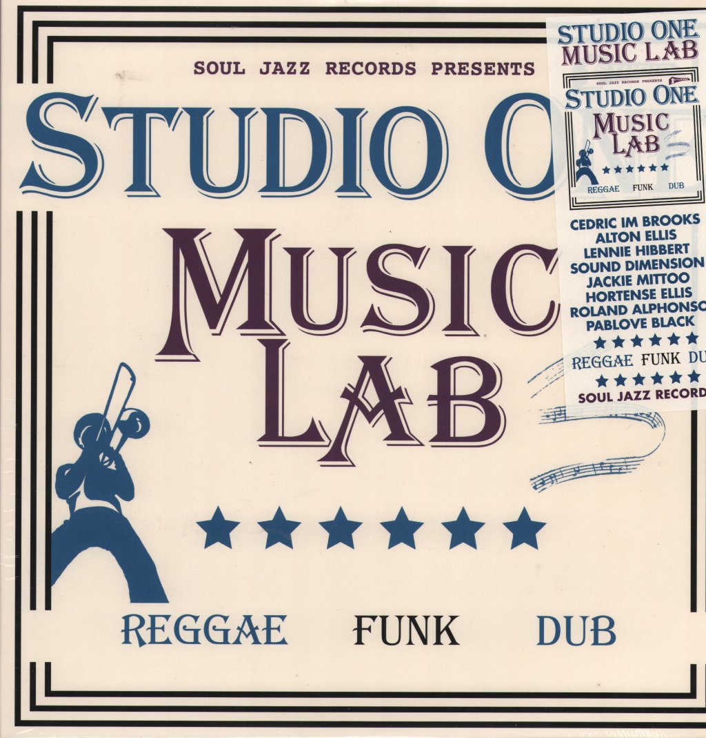 SOUL JAZZ RECORDS PR - STUDIO ONE MUSIC LAB - Vinyl Record 12" RECORD