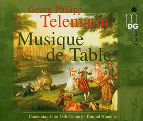 Georg Philipp Telema - Musique De Table Vol. 1-4 - CD