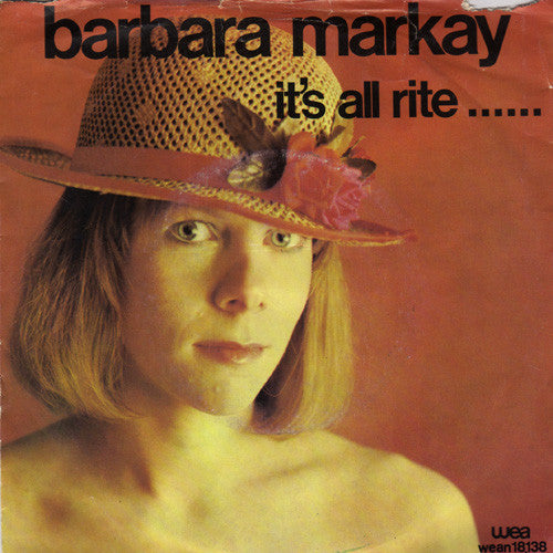 Barbara Markay - It's All Rite...... - Used Vinyl Record 7"