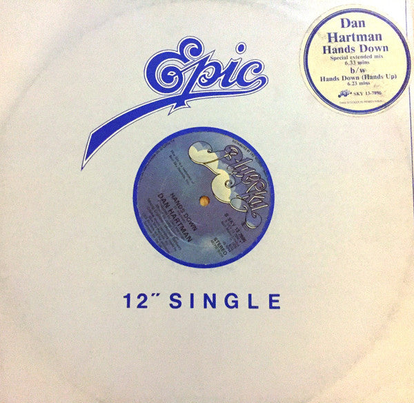 Dan Hartman - Hands Down - Used Vinyl Record 12"