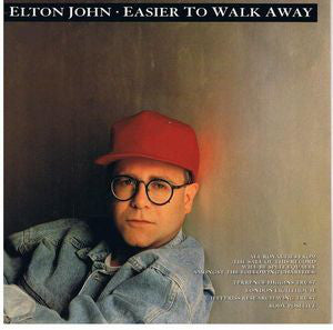 Elton John - Easier To Walk Away - Used Vinyl Record 12"