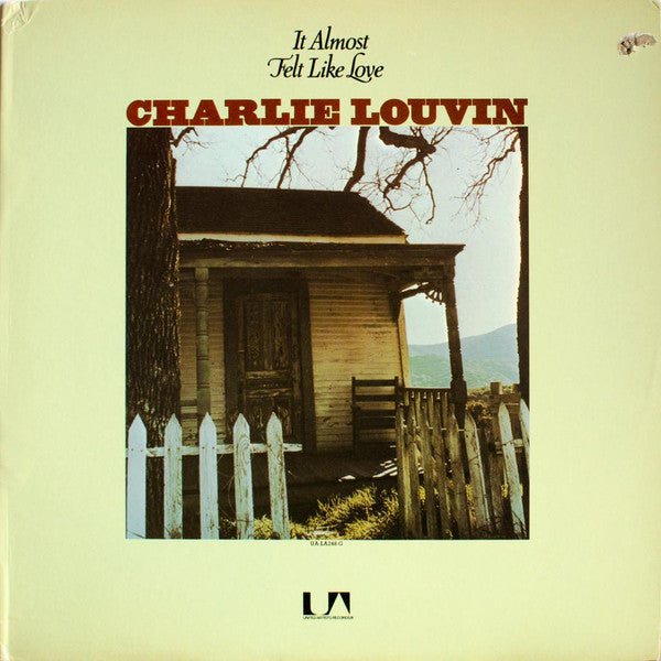 Charlie Louvin - It Almost Felt Like Love - Used Vinyl Record