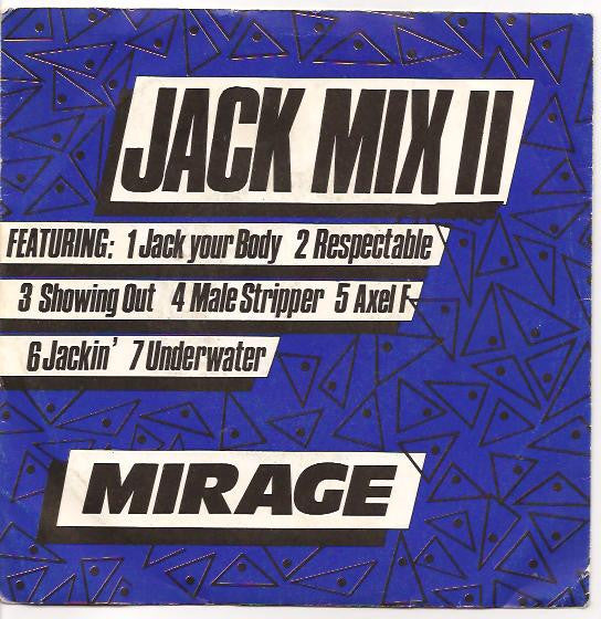Mirage - Jack Mix II - Used Vinyl Record 7"