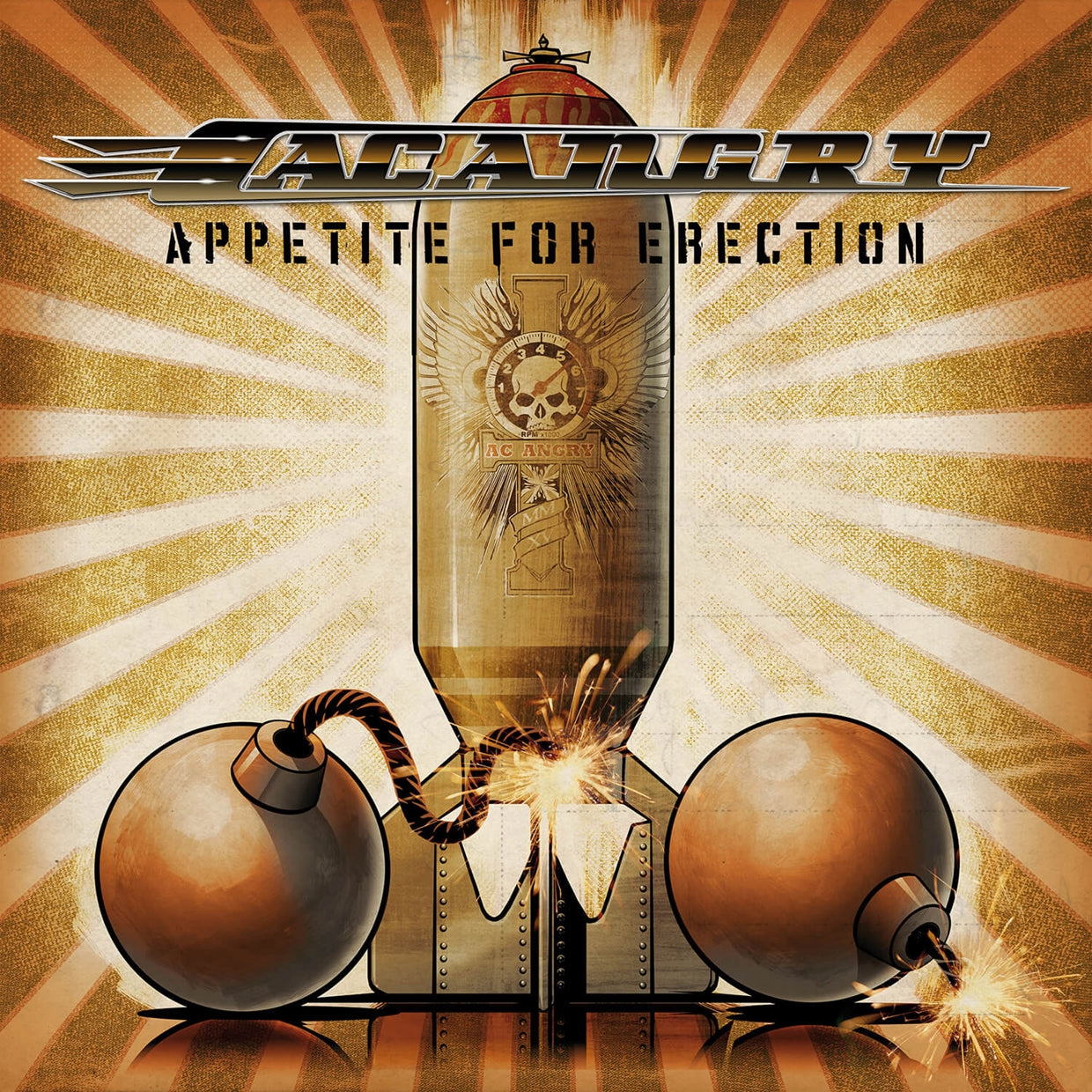 AC ANGRY - APPETITE FOR ERECTION - New CD